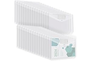 Heavy-Duty Clear Binder Pocket for Document and Report Organization