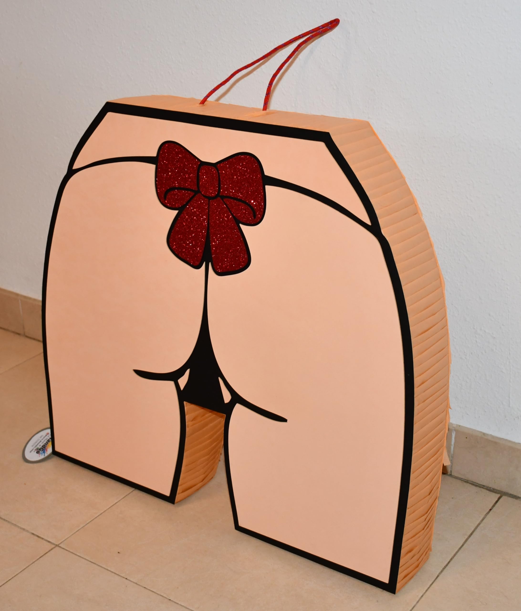 Piñata erótica adulto grande para despedida de soltero/soltera hecha a mano
