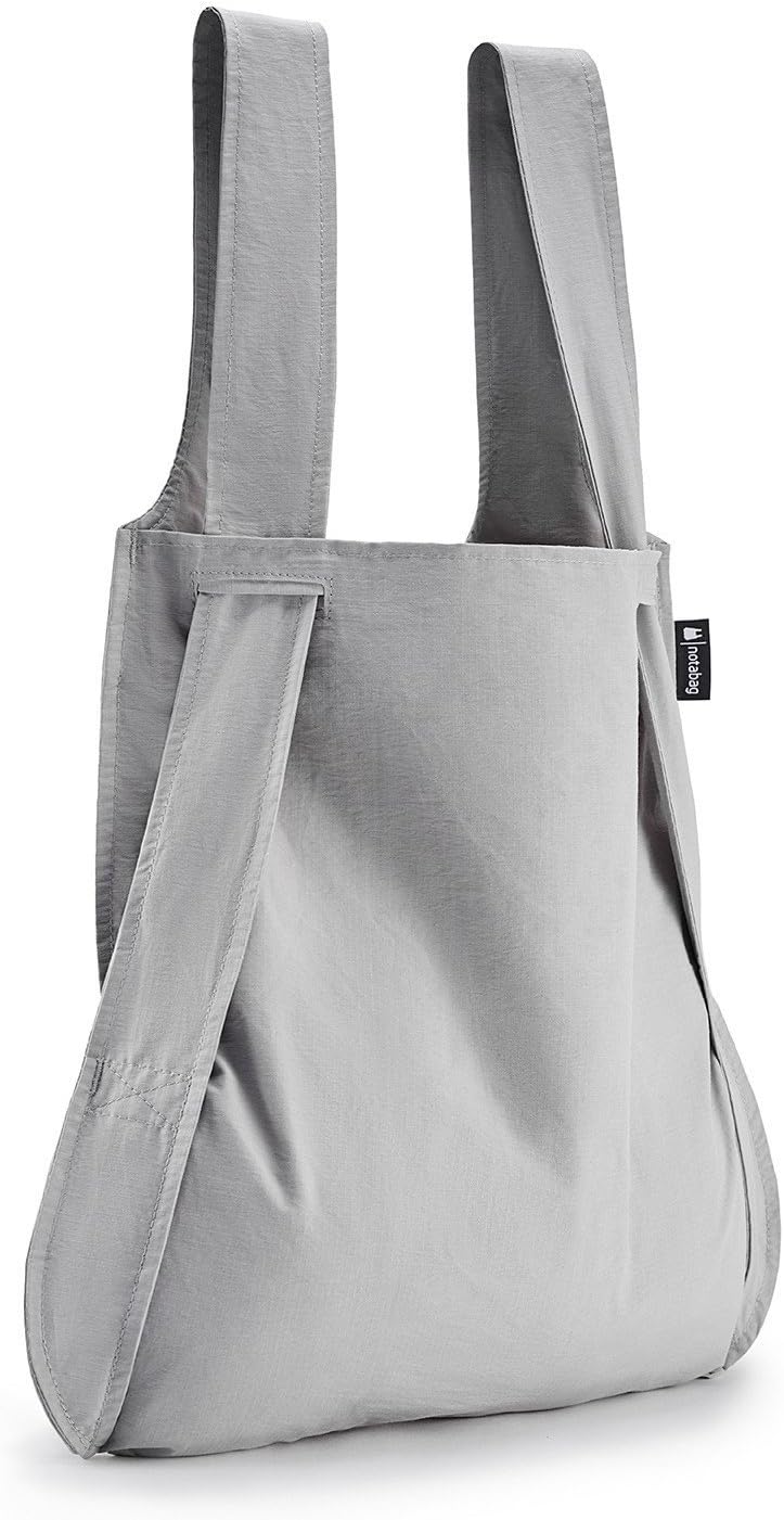 Notabag - 2in1 bag, shoulder bag and backpack grey, 65 x 45 cm, waterproof