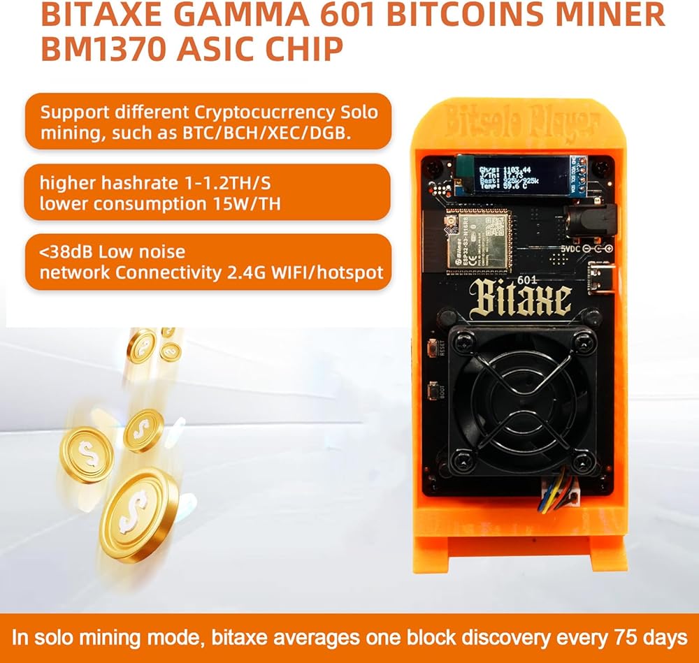 Bitcoins Miner 1.2TH/S Bitcoins Gamma 601 Solo Miner UK | Ubuy