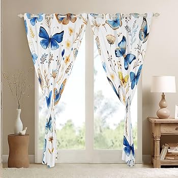 Cortinas Con Tampado étnico Retro Bohemio Para Sala De Tar, Cortinas Modernas Para