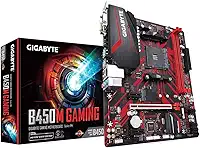PLACA-MÃE GIGABYTE B450 GAMING, AM4 2XDDR4(MÁX 64GB),4 SATA,1 M.2, HDMI/VGA/DVI-D 2XUSB 3.2, 4XUSB 2.0