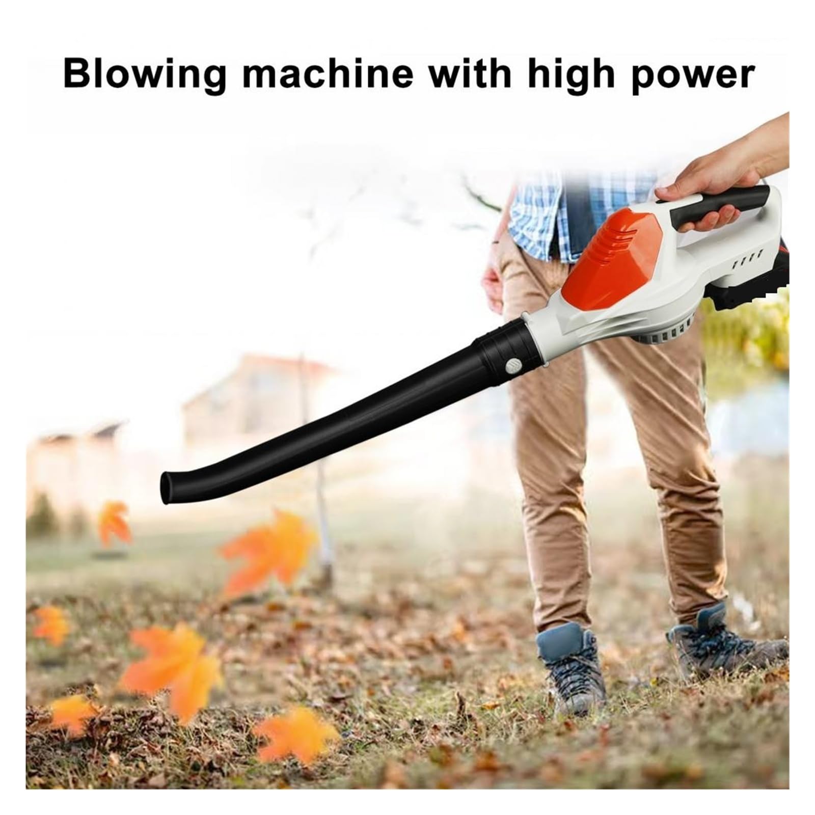 Soplador de Hojas, Soplador de Hojas eléctrico inalámbrico 24 V a batería for Patio