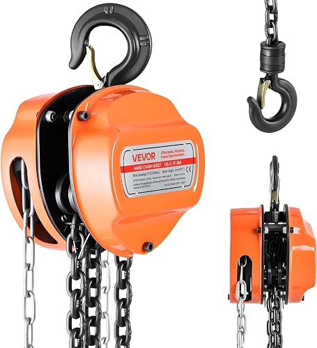 VEVOR Hand Chain Hoist 1 T 2200 lbs Load Capacity