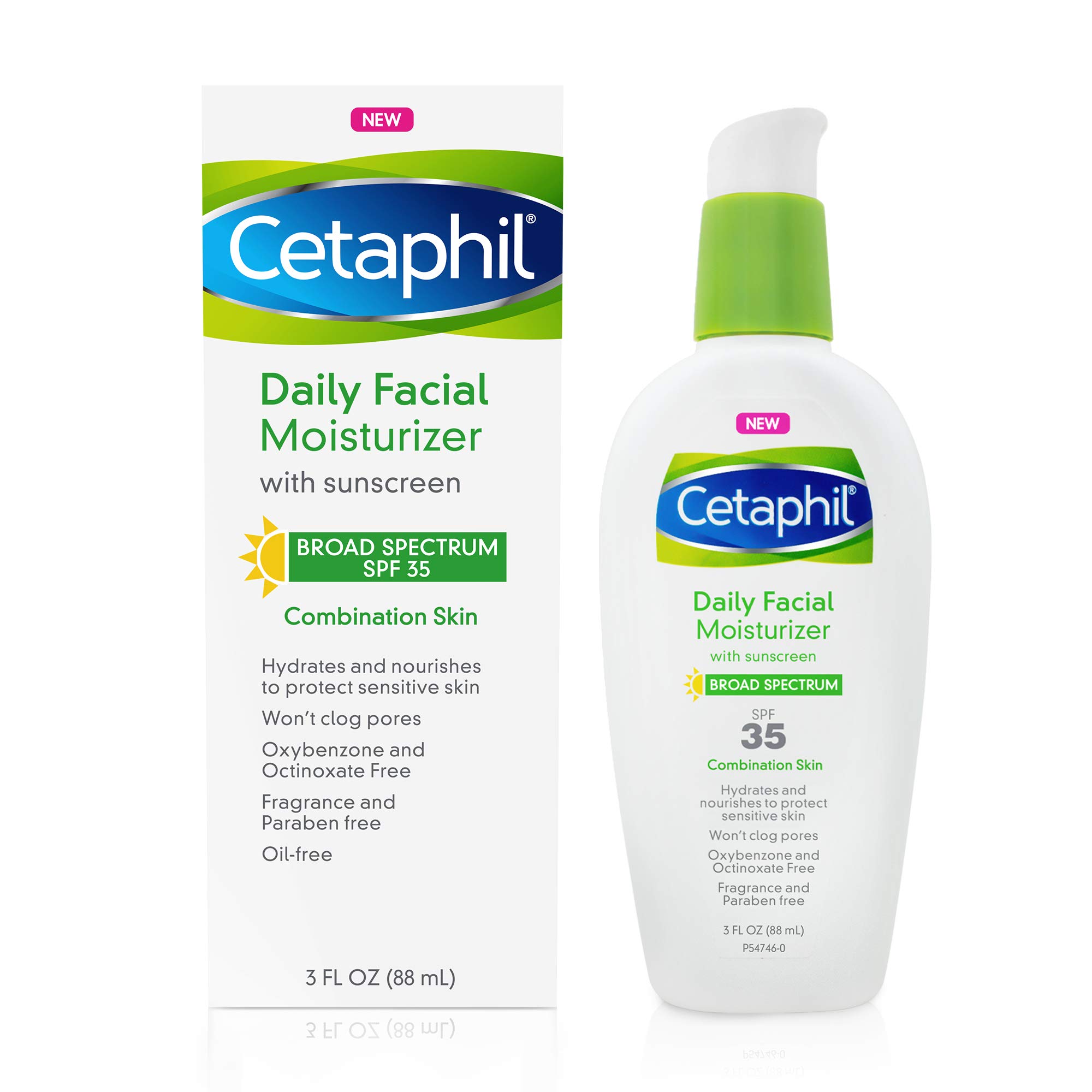 Cetaphil Face Moisturizer Daily Oil Free Facial Moisturizer with SPF  | amzdealz