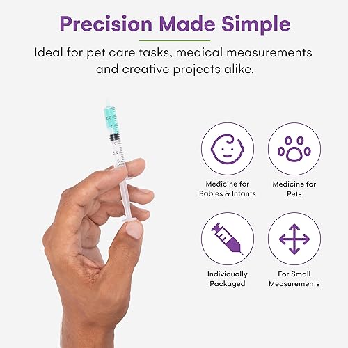 Miniatura 25 de Jeringa 0.34 onzas líquidas con punta chata (100 unidades)