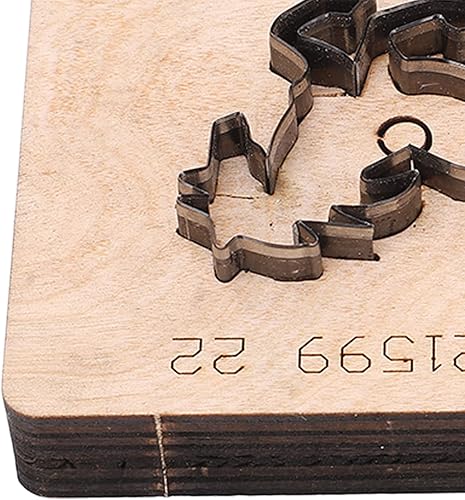 Miniatura 8 de Garosa Troqueles de corte de cuero con forma de caballo Troqueles de metal para álbumes de recortes cortados plantillas hechas a mano Plantilla en