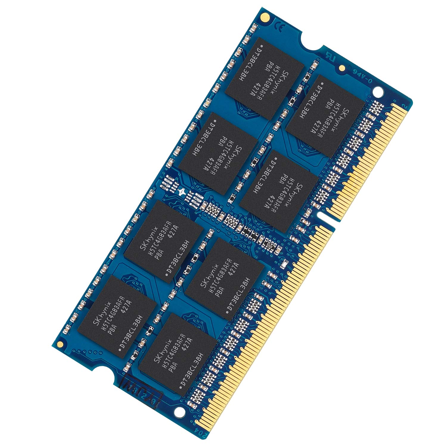 Rasalas DDR3 zestaw 16 GB (2 x 8 GB) DDR3 1600 MHz PC3L-12800 16 GB bez ECC niebuforowany 1,35 V CL11 2Rx8 Dual Rank SODIMM Laptop Memory Ram