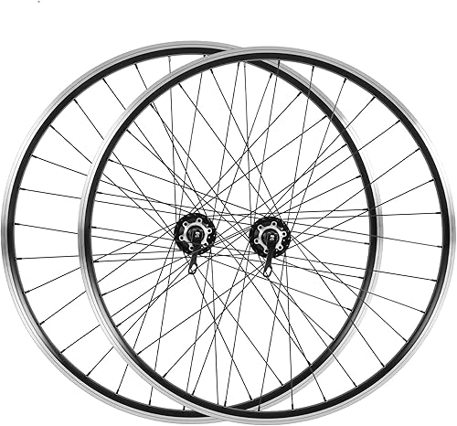 Miniatura 3 de Juego de 29 ruedas MTB, llantas de bicicleta de montaña, llantas de aleación de aluminio de 29 pulgadas, freno de disco 32H, ruedas de bicicleta