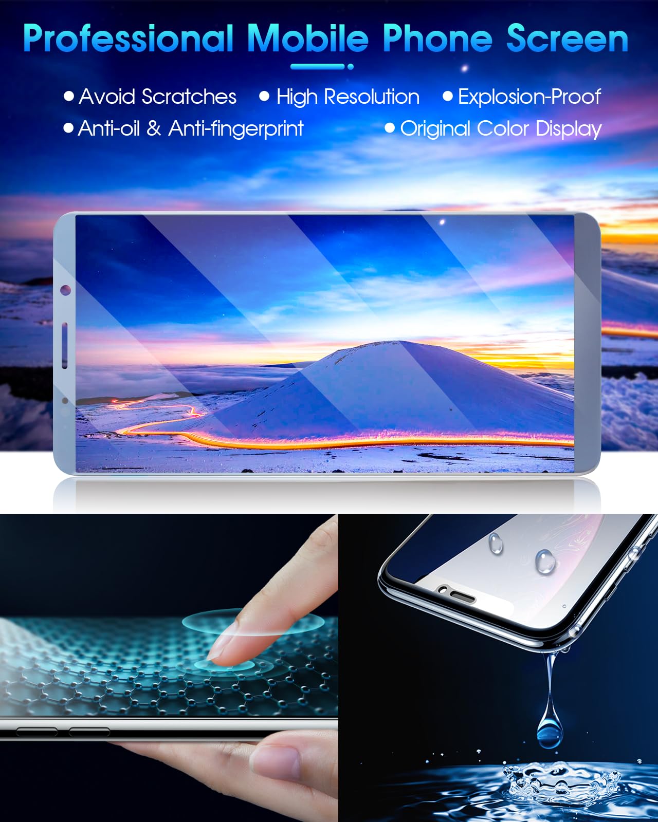 Display Sostituzione Huawei Mate 10 Pro - Schermo LCD Touch Digitizer Completo Con Kit Montaggio - Foto 9