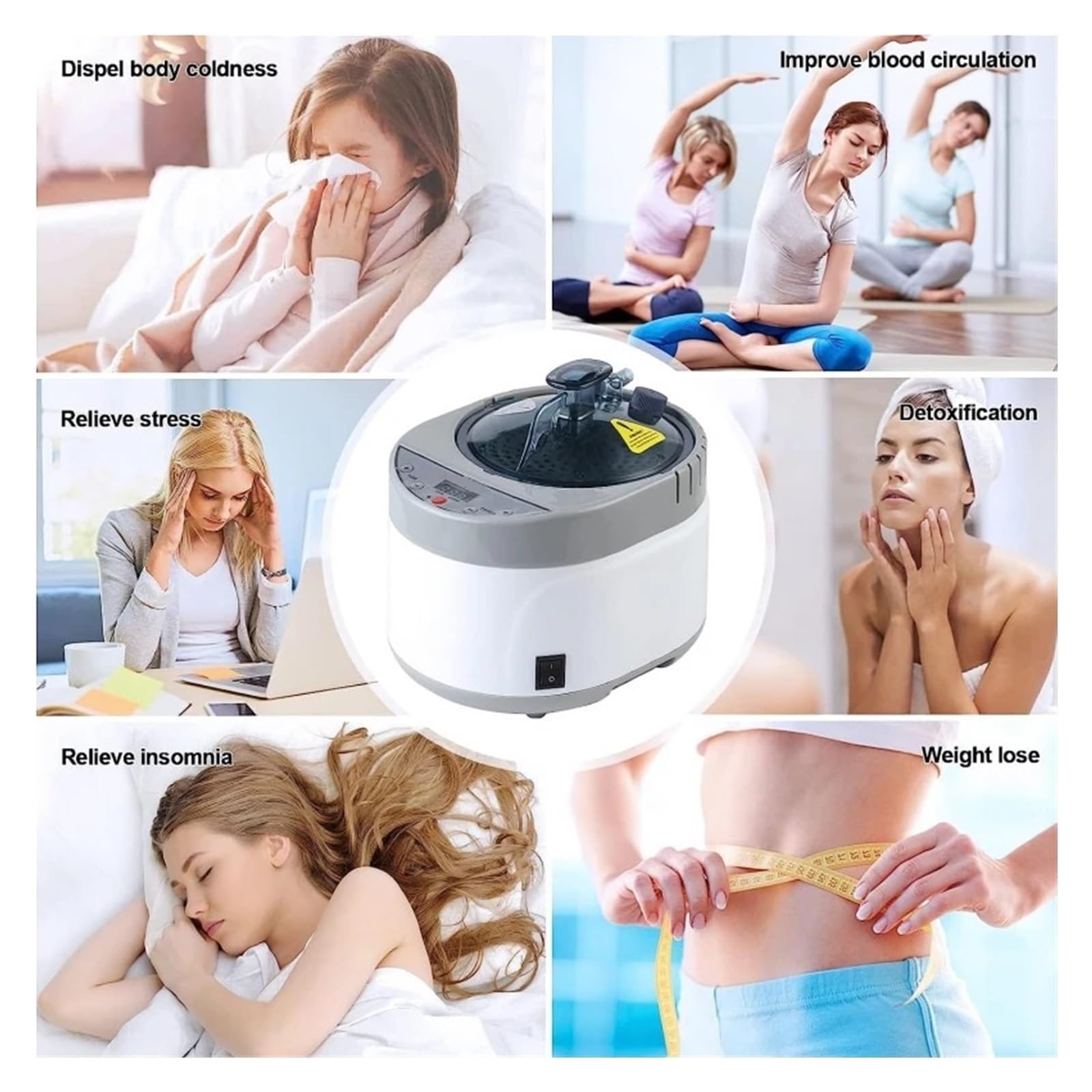 Generatore Di Vapore 1600 W Capacità Aggiornamento Pentola A Da 4 Litri For Sauna Botti Legno Acqueo Grandi Dimensioni Relax A Casa