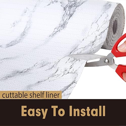 Miniatura 6 de Forro de cajón y estante de alta calidad para gabinete, forro no adhesivo para cocina, forros de estante antideslizantes de agarre fuerte para