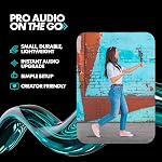 Movo VXR10-PRO Microphone vidéo externe pour appareil photo avec support de choc Rycote Lyre - Mic et accessoires Compact Shotgun Compatible avec Smartphones et DSLR Caméras - Sans batterie DSLR Microphone
