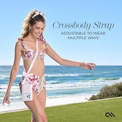 Miniatura 4 de Case-Mate Funda impermeable IP68 para teléfono grande con diseño de lazo - Esenciales de viaje a la playa para crucero - Funda flotante con cordón