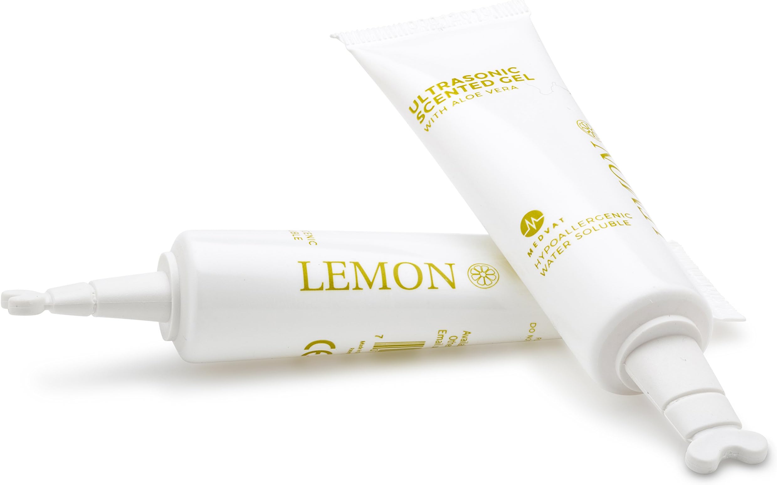 Medvat Clear Transmission Gel - Lemon Scented - 20g Tube (5 Pack)