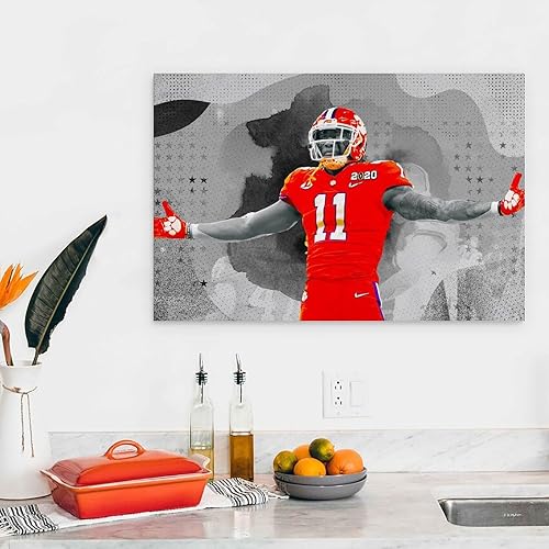 Miniatura 4 de EyewEb Isaiah Simmons Art Wall Poster Painting On Canvas Wall Art Scroll Picture Print Living Room Walls Decor Homes 16x24inch(40x60cm)