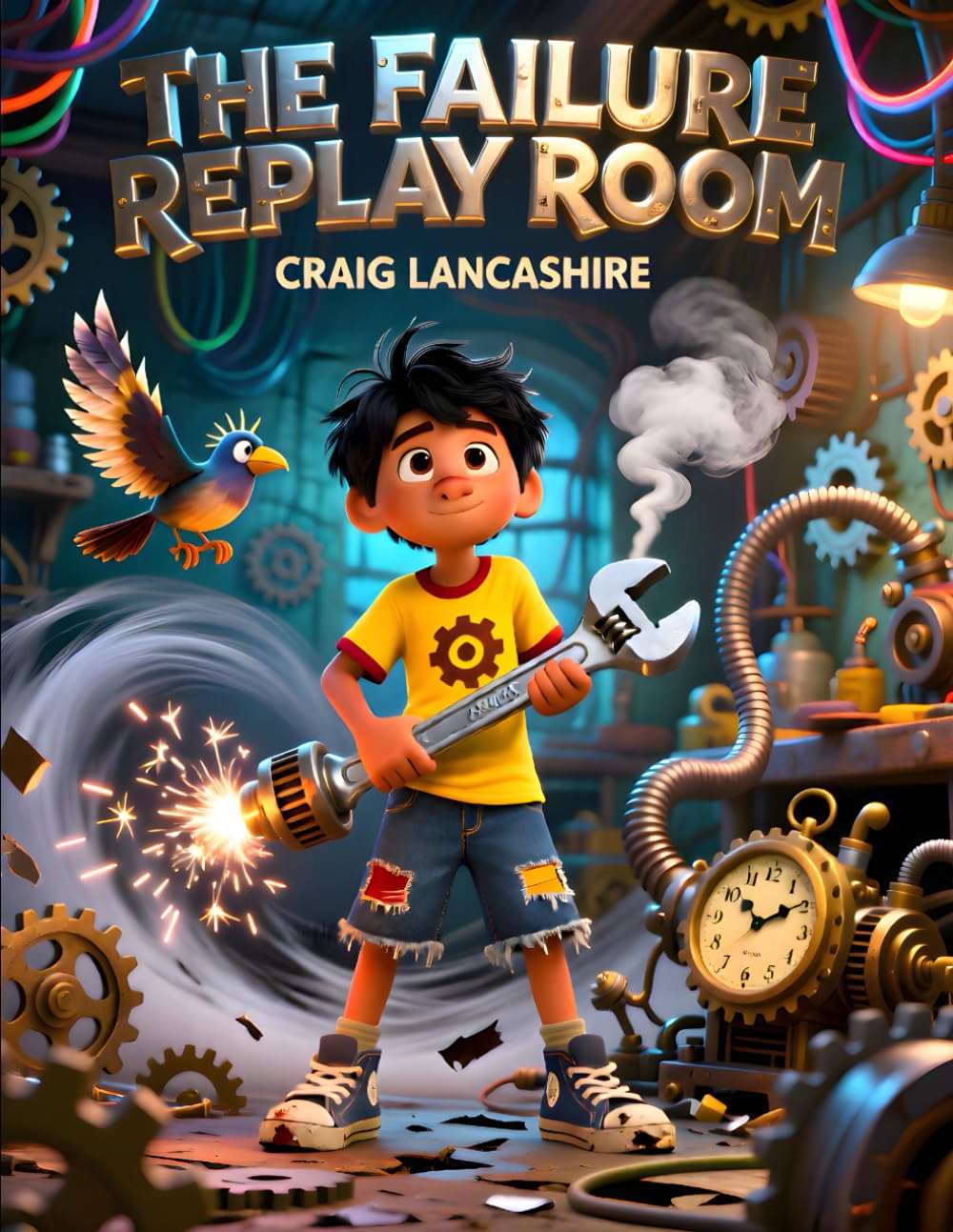 The Failure Replay Room: An Action-Packed Steampunk Mystery: Solving Deadly Puzzles and Outsmarting the Architect of Traps.