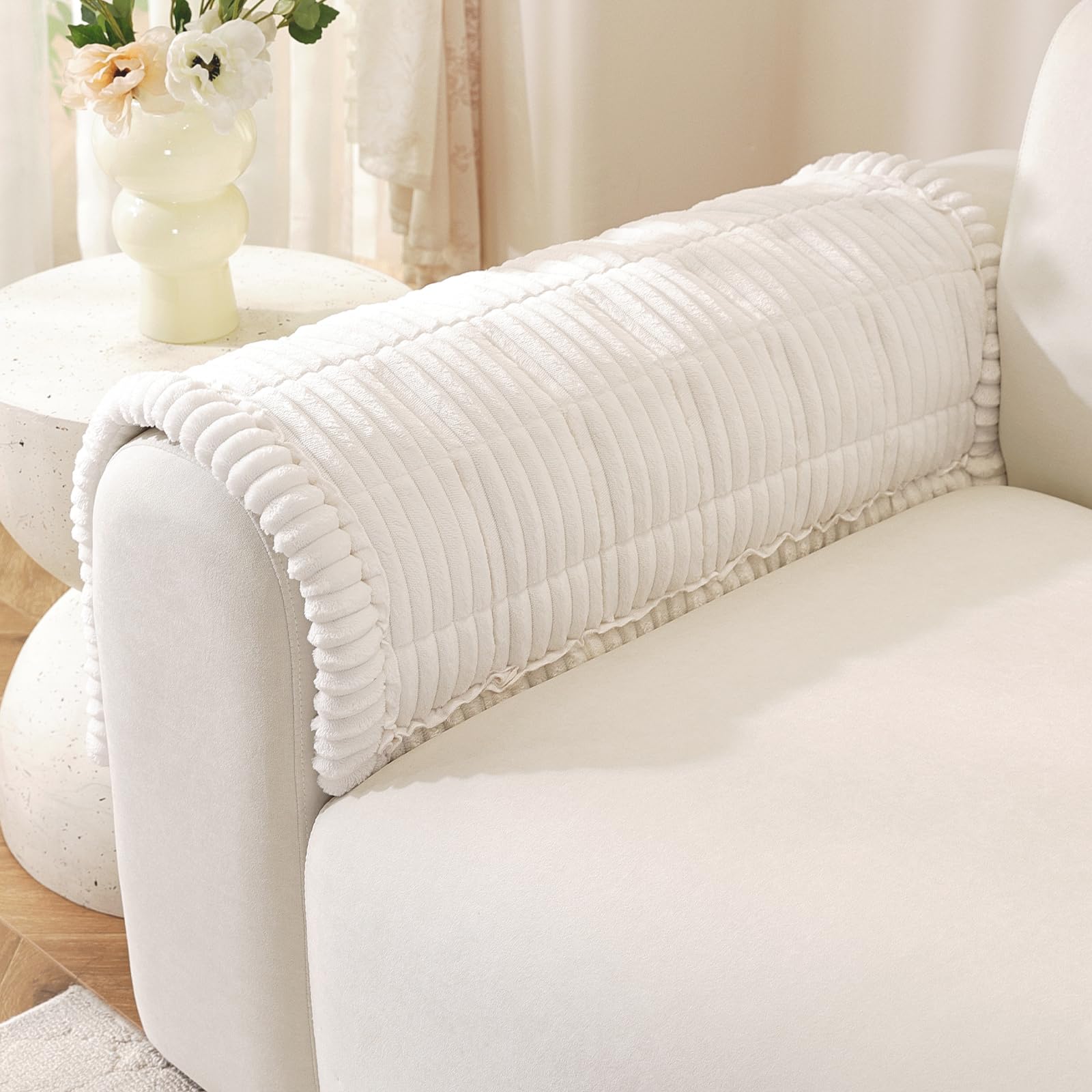 OstepDecor Couch Cover for Dogs, Washable Non Slip Sofa Cover