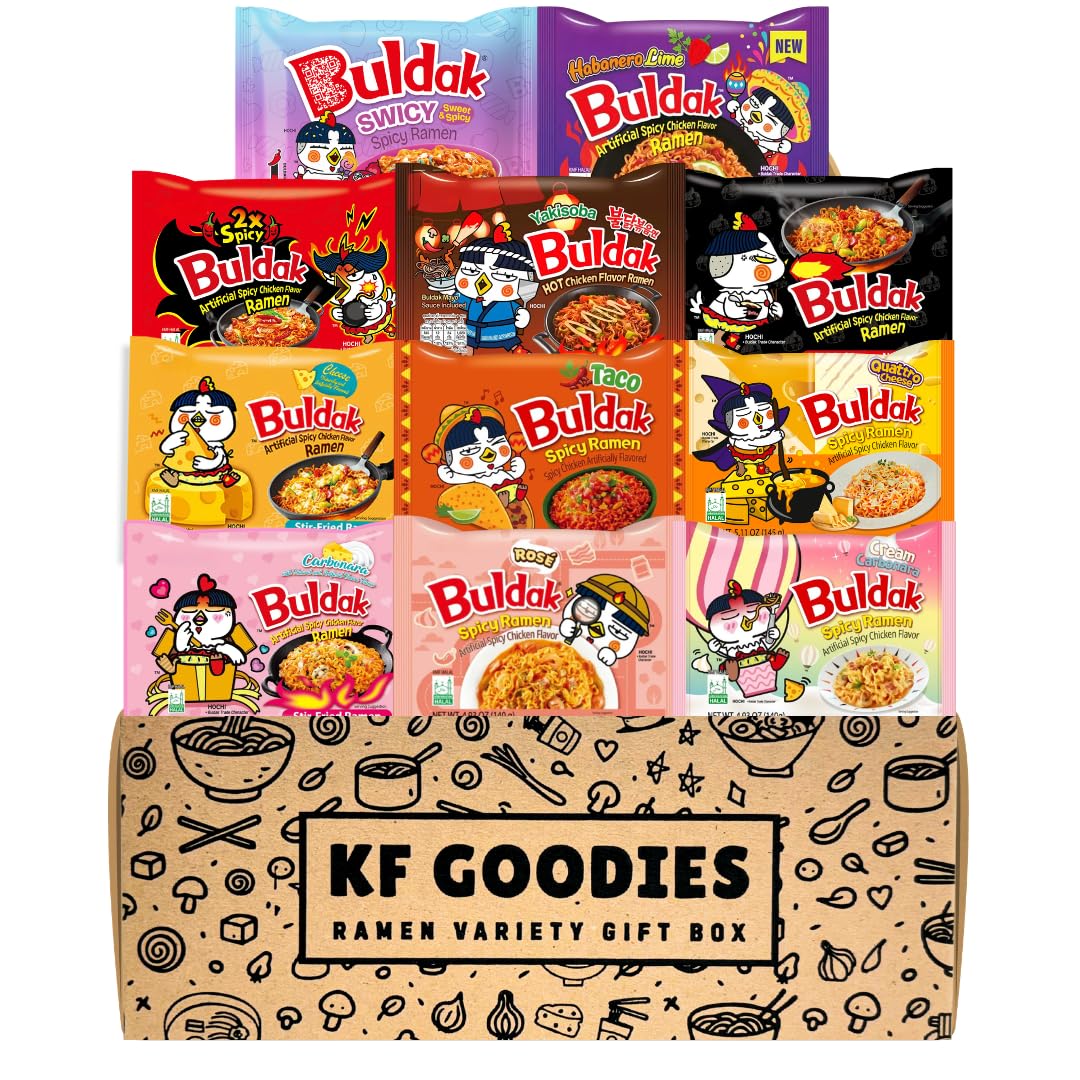 Amazon.com : KF GOODIES Korean Ramen Variety Pack Gift Box (11