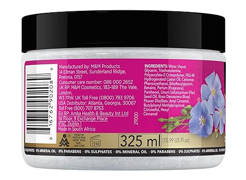 Miniatura 2 de Sofn'Free - Gel alargador de rizos con aceite de linaza y agua de rosas, alargador de rizos para bobinas y ondas naturales, tratamiento hidratante