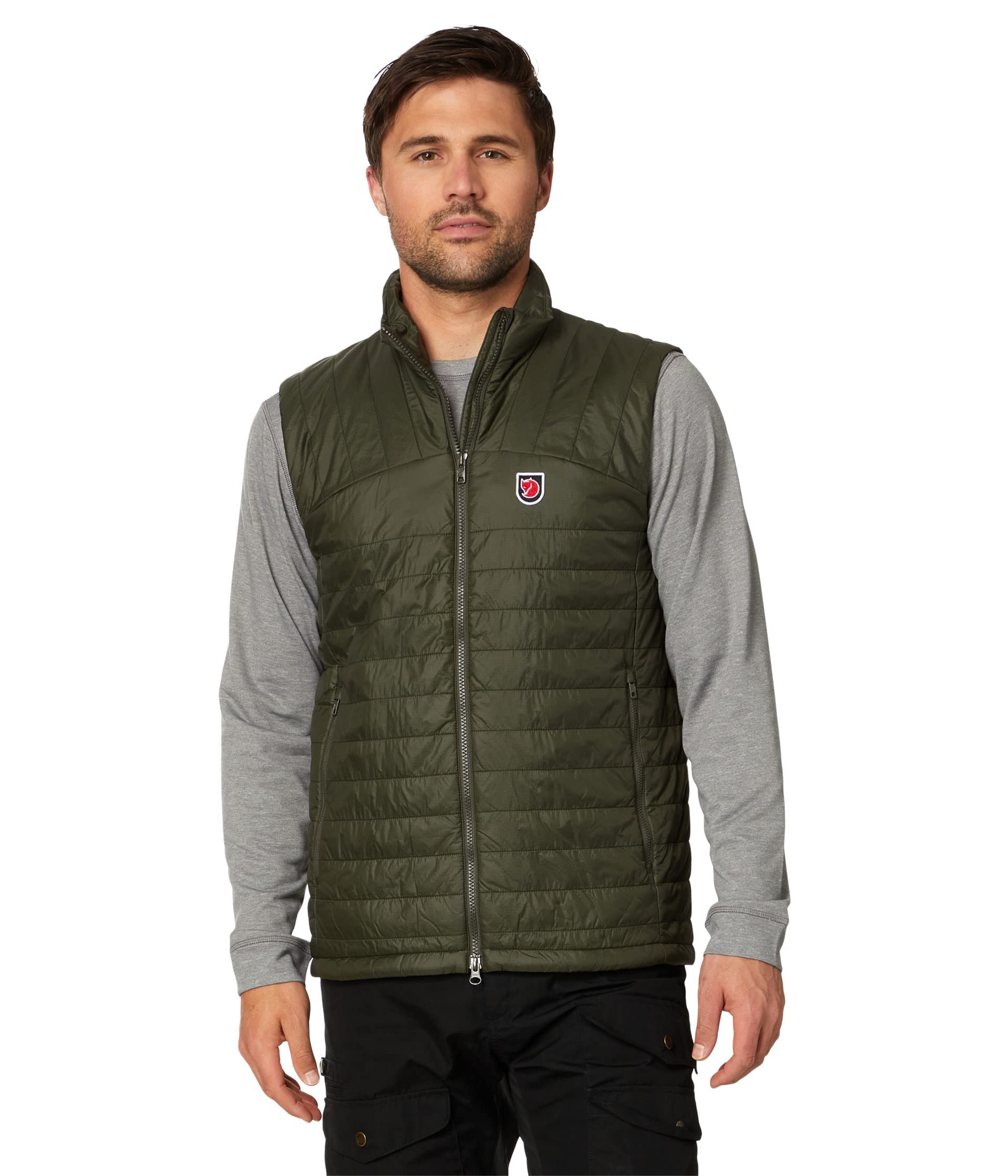 Fjällräven Expedition X-Latt Men's Vest - Water and Wind Resistant, Insulated, Lightweight, Packable - Hiking, Travel