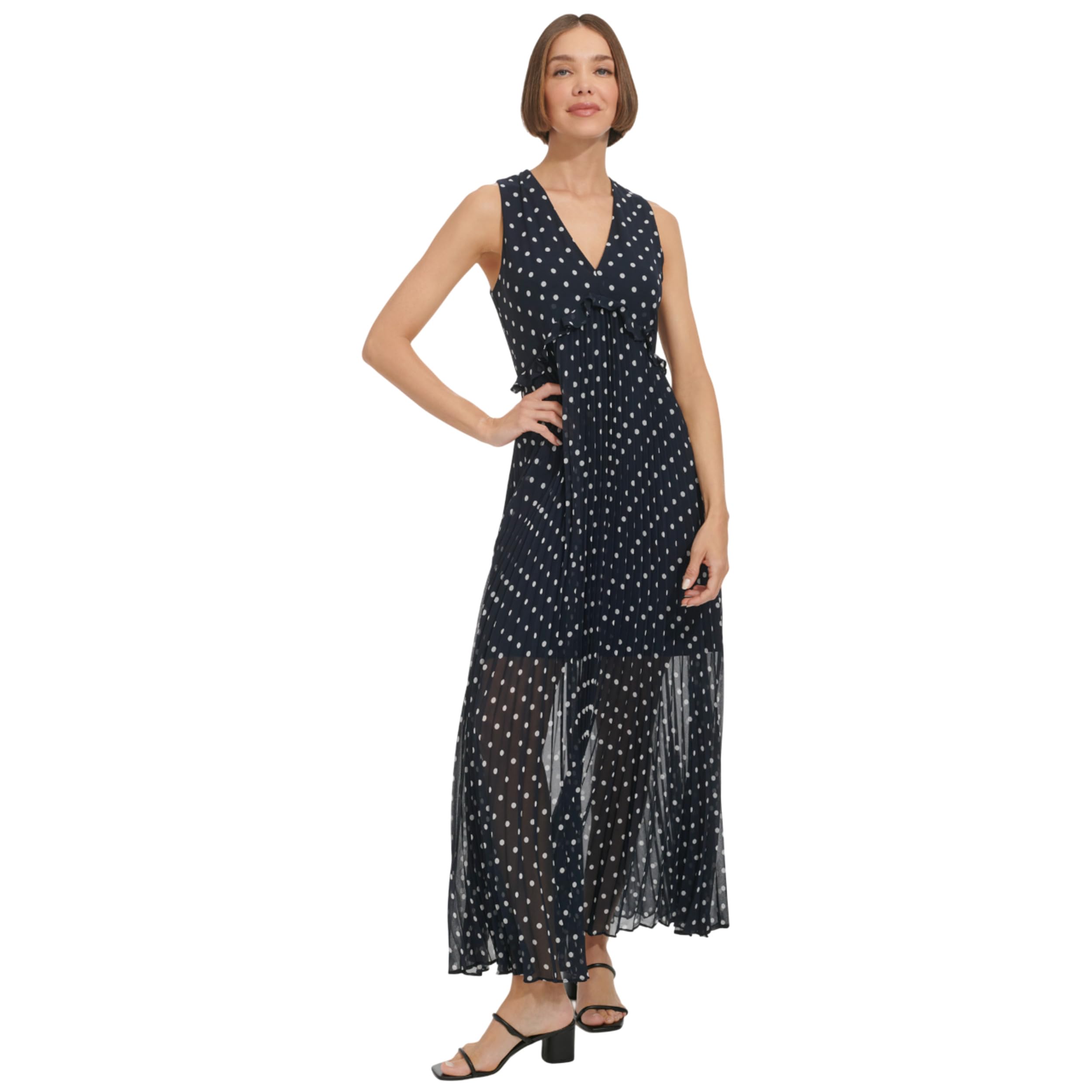 Robe col en V Tommy Hilfiger la solution fluide pour silhouette élancée - 6