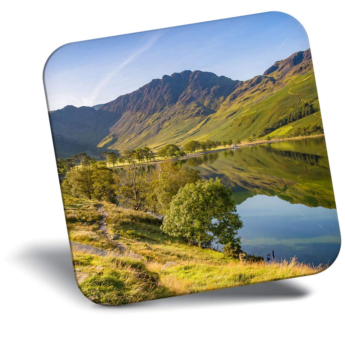 Destination Vinyl Ltd Fridge Magnet - Buttermere Lake District England 12503