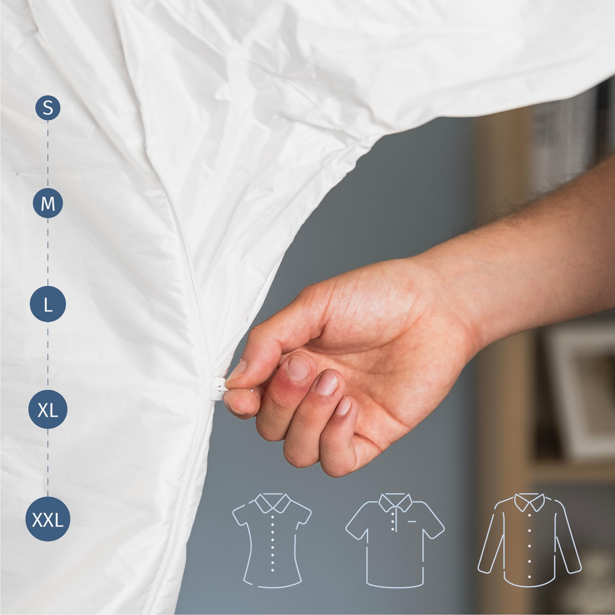 Di4 Maniquí 2 en 1 Vapissimo VestiDry, Planchado y Secado Automáticos, 1400W, Elimina Arrugas, Desodoriza y Neutraliza Olores, Temporizador de 3 horas, Tallas S a XXL, Accesorio Pantalones Incluido