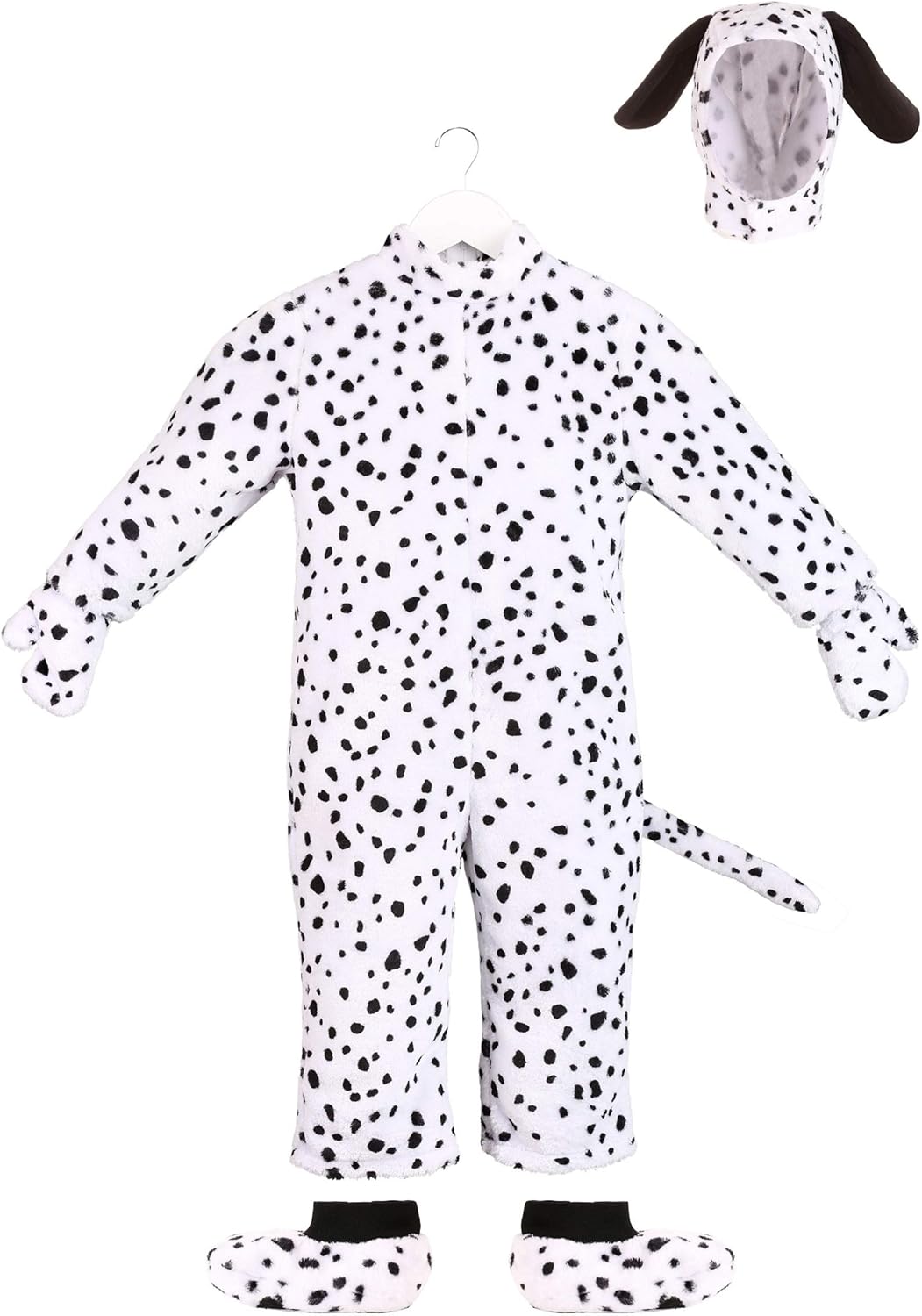 Toddler Dalmatian Costume Spotted Puppy Dog Onesie for Kids
