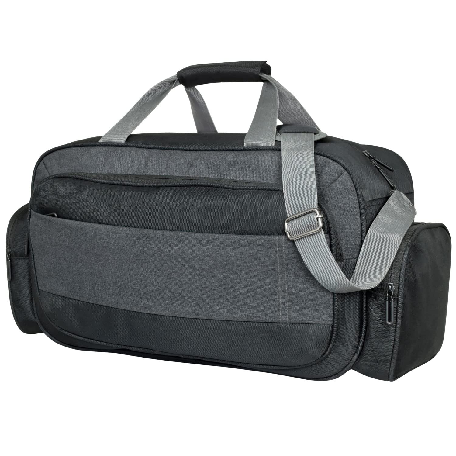 FATMUG Overnight Carry On Luggage Polyester Travel Duffel Luggage Bag, Packing And Storage – Men And Women’s – (42 L, Dark Grey), 26Cm FATMUG Overnight Carry On Luggage Polyester Travel Duffel Luggage Bag, Packing And Storage – Men And Women’s – (42 L, Dark Grey), 26Cm