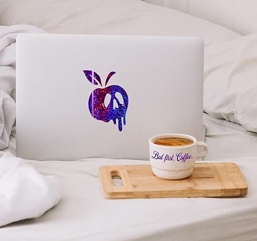 Miniatura 4 de Mosaic+ Craft Vinyl Purpurina holográfica púrpura (1 pie x 5 pies) + paquete de cuchillos giratorios 360 - M0