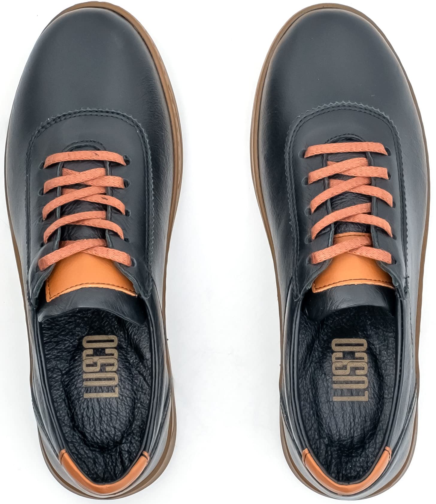 Lusco Zapatos de cordones cómodos casuales para mujer para uso diario/ocasional