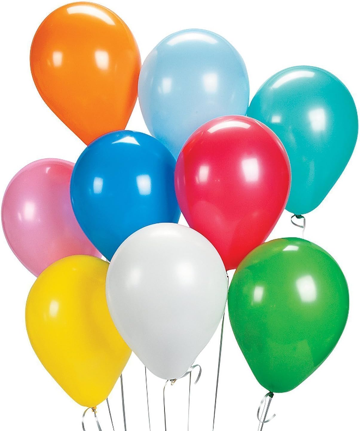 InFaye 100 Premium Quality Balloons: Assorted Color Latex 12 Inch Balloon for Parties, Birthdays, and Events By InFaye