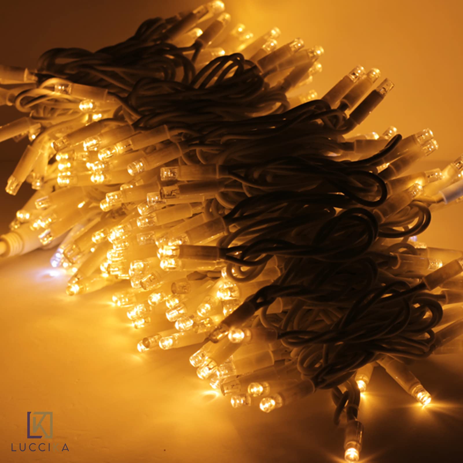 Jsdoin Stringa Luci LED a Batteria, 6 Pezzi Impermeabile 20 LED 2M Mini