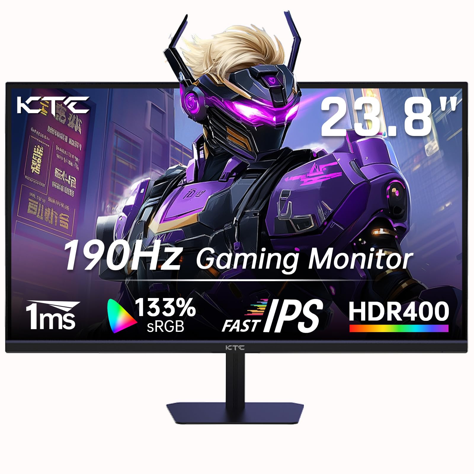 Amazon.com: KTC 24 Inch 180Hz/190Hz Gaming Monitor, FHD PC