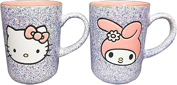 Blue Sky Clayworks Hello Kitty and My Melody Mug - Thumbnail 3