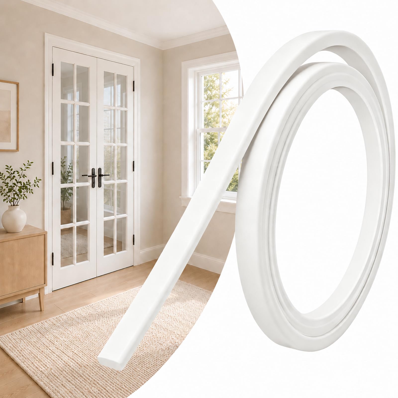 Wall Decoration Trim Flexible Molding for Mirror Window Door Frame R,5m