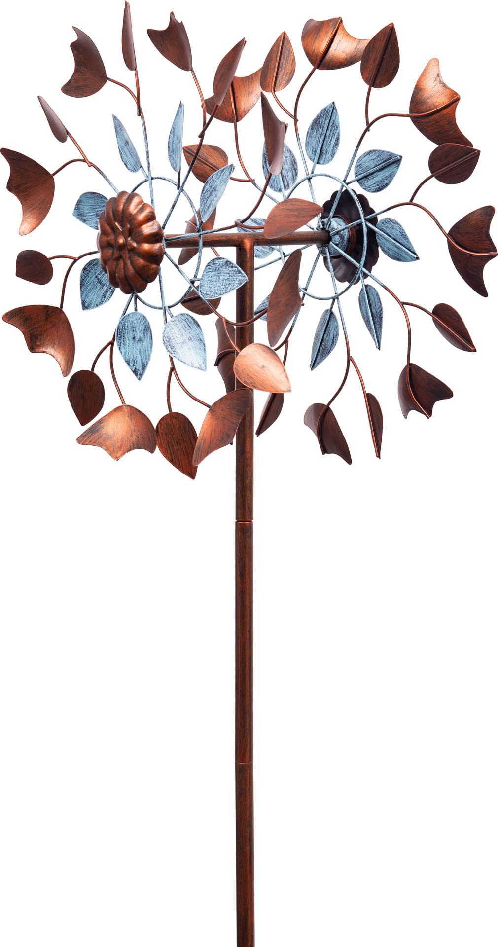 HQ Metal Wind Spinner: Copper Leaf Duett