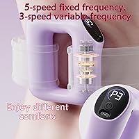 Vista 3 de Anillo multifuncional para fascia de cuerpo completo, ajuste de 8 velocidades, máquina moldeadora de cuerpo recargable inalámbrica, para relajación