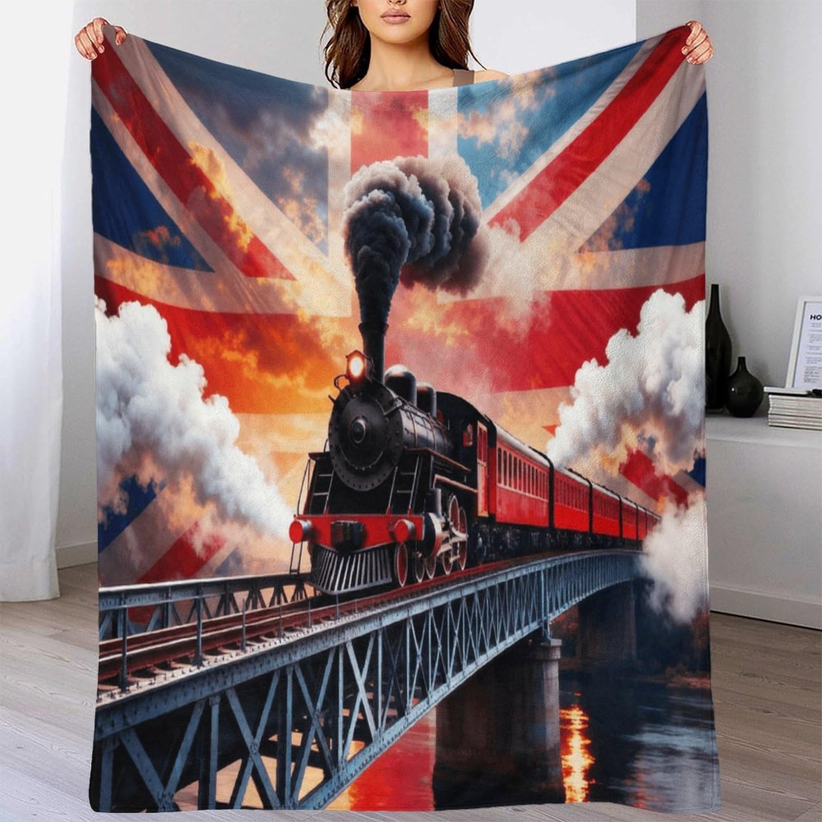 WXLWHR Fleece Throw Blanket Soft
