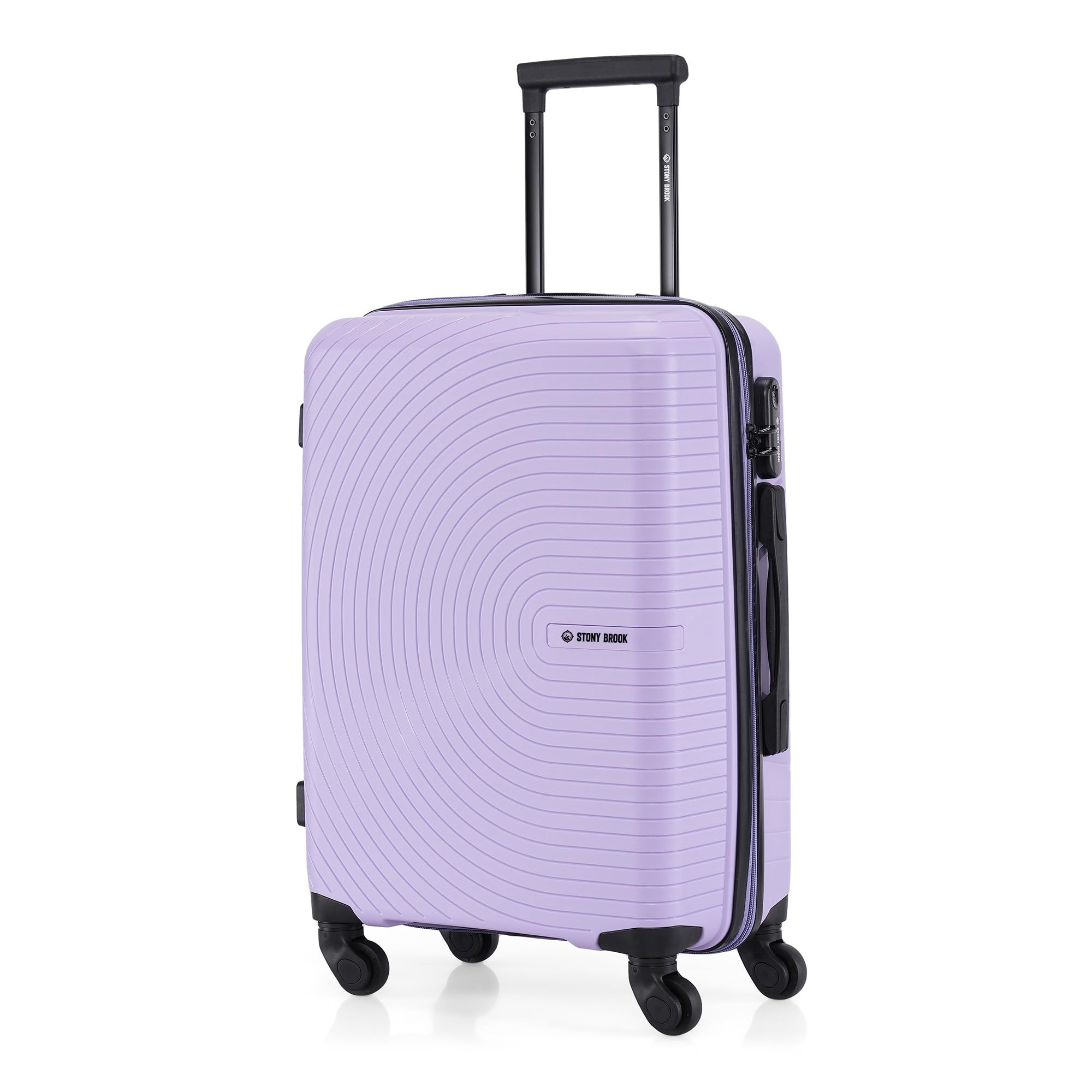 by Nasher Miles Crescent Hard-Sided Polypropylene Cabin Luggage Pastel Purple 20 Inch 55Cm Spinner Trolley Bag-image-17