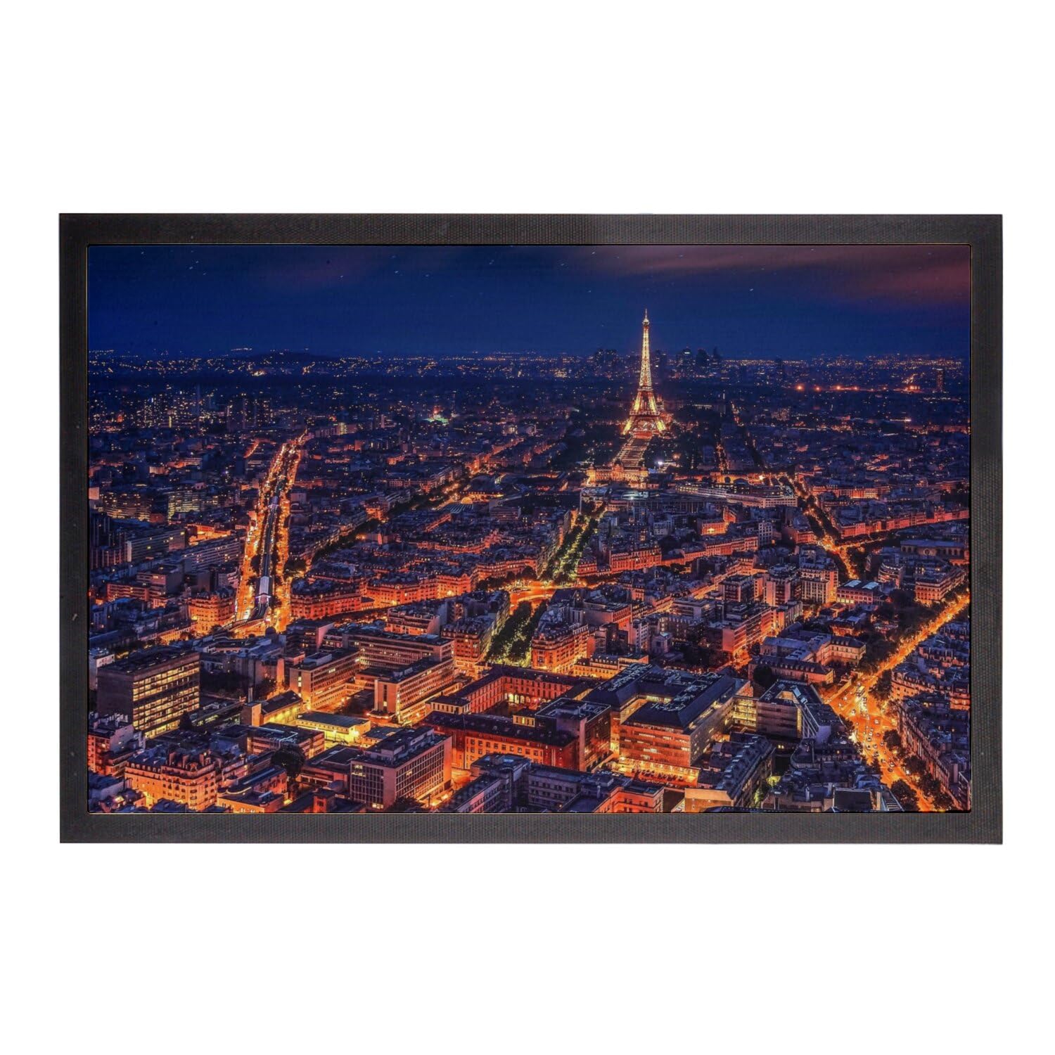 Paillasson Paris La Nuit Tour Eiffel offrez la Ville Lumière