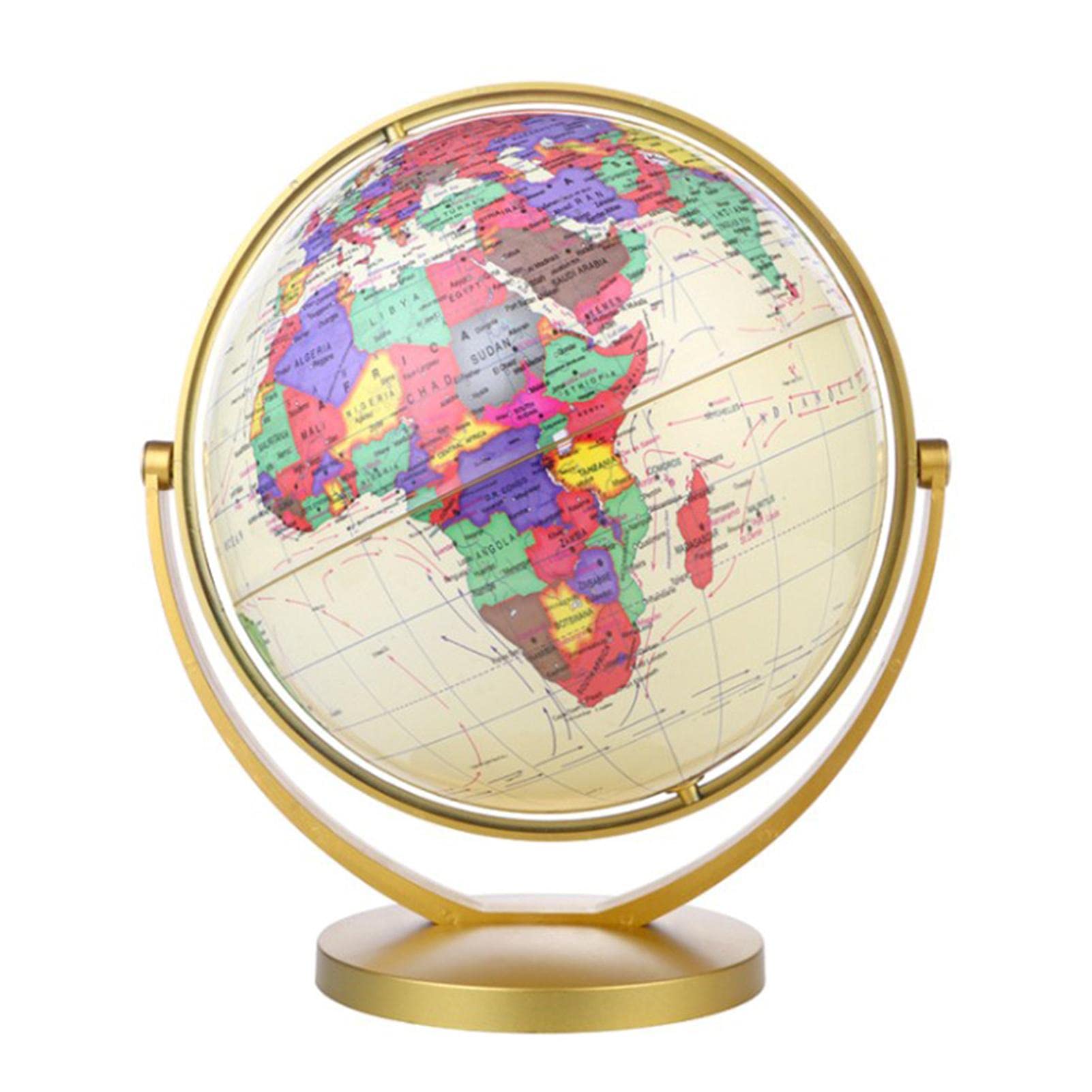 Buy iayokocc Desktop World Globe, Geographic World Globe for Kids, Desk
