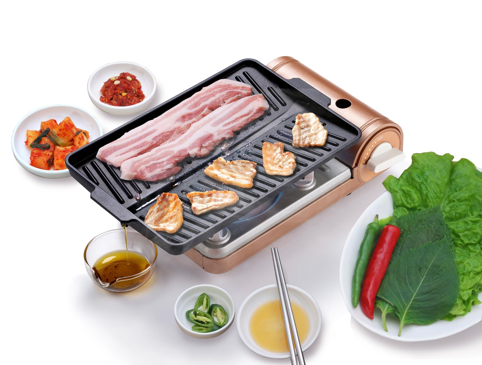 バーベキュー・調理用品 noicoyamaico Futaplate 焼肉プレート ホットプレート たこ焼き 焼肉 お好み焼き 鉄板