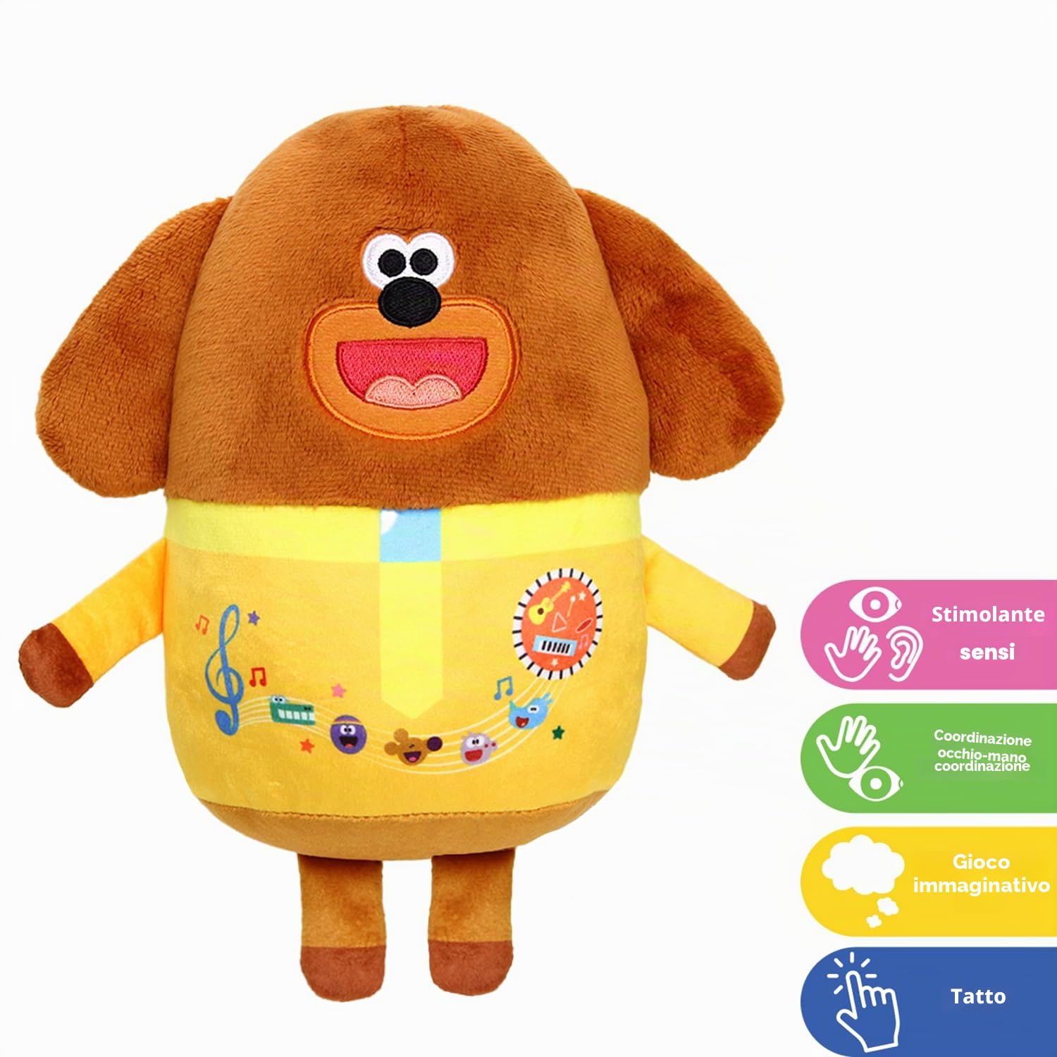 Hey Duggee Talking Soft Toy, Brown