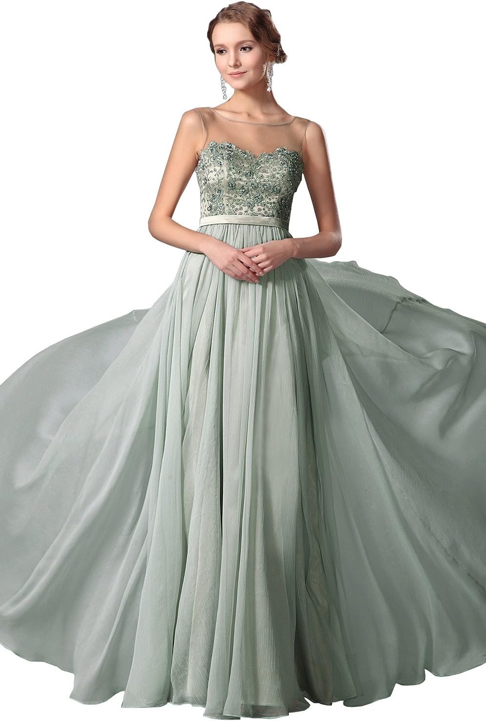 eDressit New Stunning Sleeveless Beaded Embroidery Prom Gown Evening Dress (00151204)