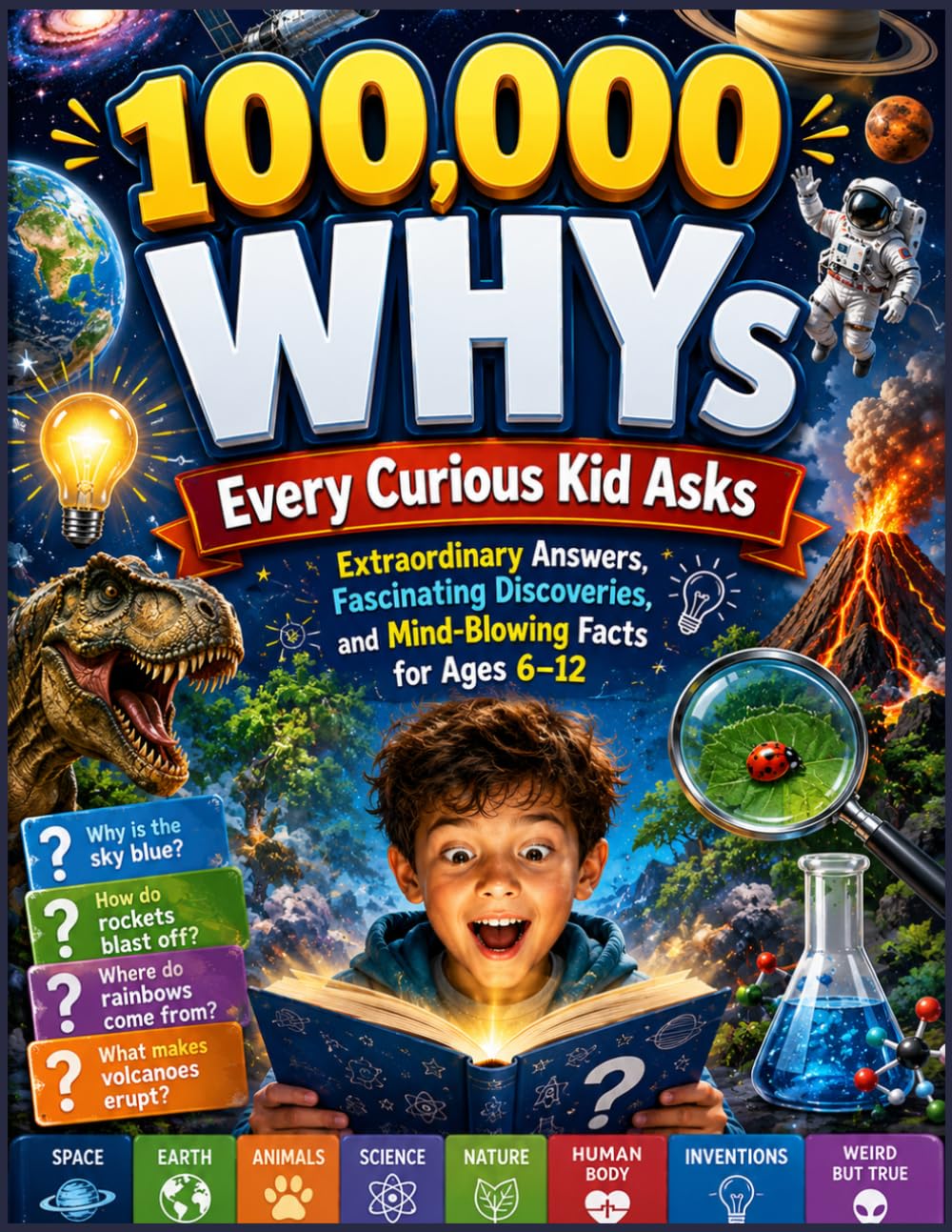 100,000 WHYs Every Curious Kid Asks: Extraordinary Answers, Fascinating Discoveries, and Mind-Blowing Facts for Ages 6–12