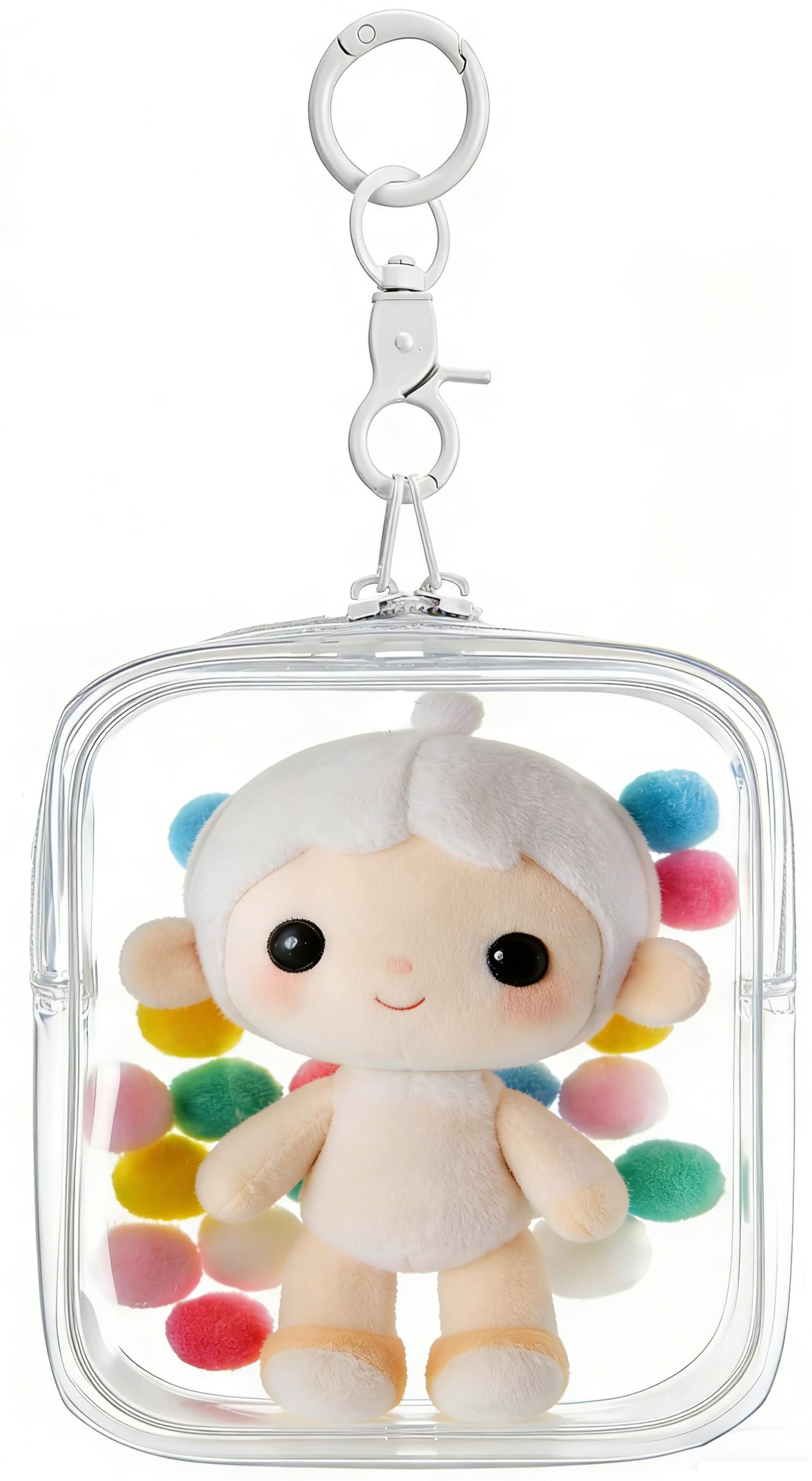 Amazon.co.jp: 痛バッグ ぬいポーチ 10/15/20cmサイズ対応 全透明 PVC