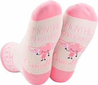 InnoBeta Hysterectomy Recovery Must Haves Socks, After Hysterectomy Recovery Gifts Basket, One Size Crew Socks, Monthly Subscription Cancelled