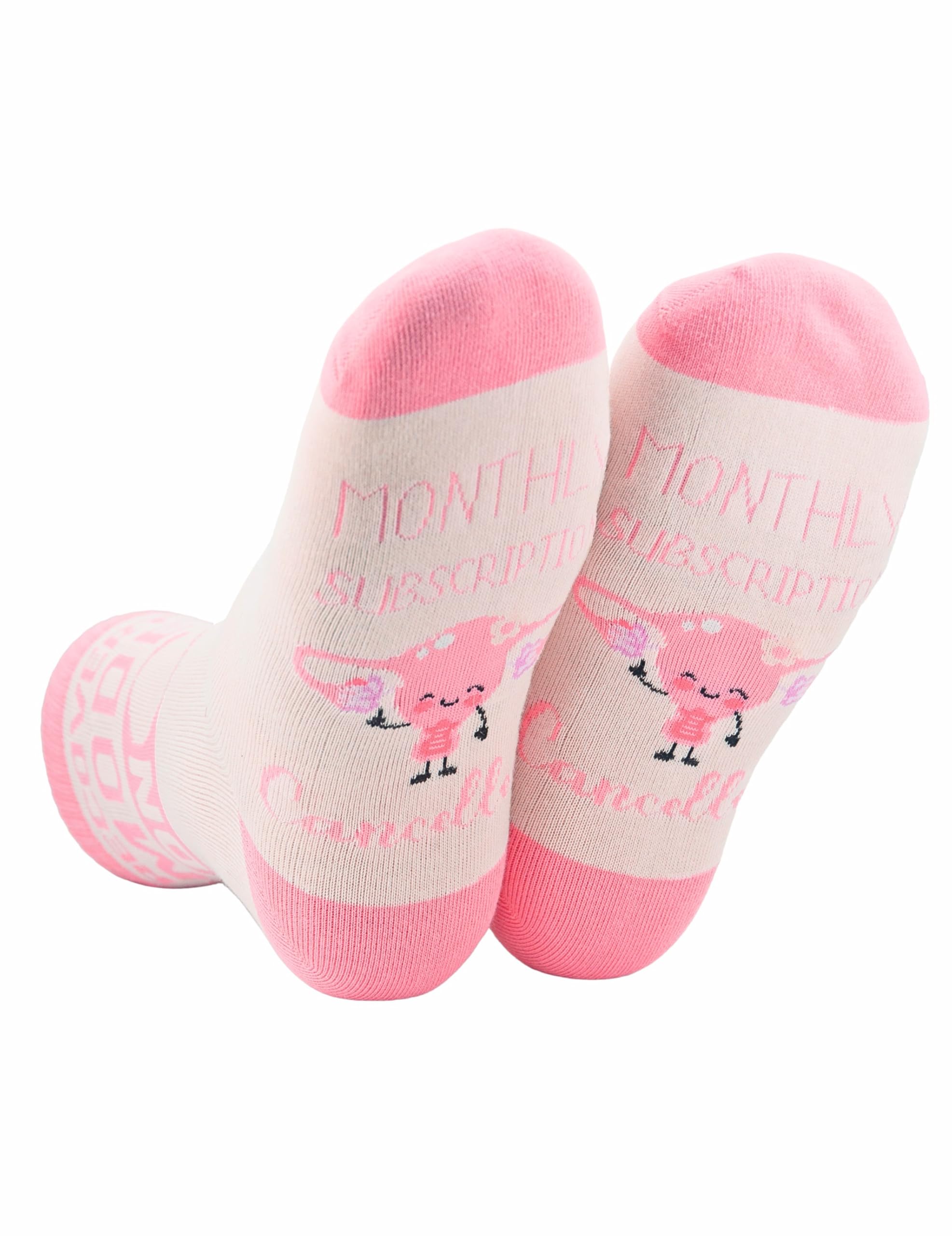 InnoBeta Hysterectomy Recovery Must Haves Socks, After Hysterectomy Recovery Gifts Basket, One Size Crew Socks, Monthly Subscription Cancelled
